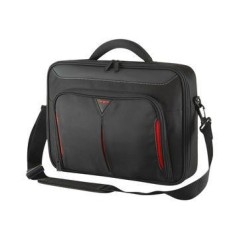 Targus Classic 14" Black & Red Polyester Laptop Bag - Stylish, Durable & Functional for Everyday Use